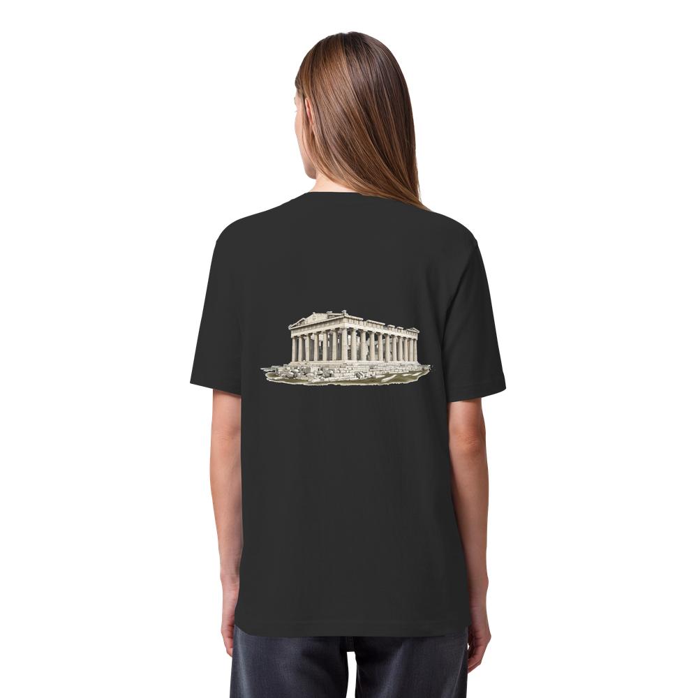 T-Shirt - Athen - Organic Heavy Shirt – Bild 4