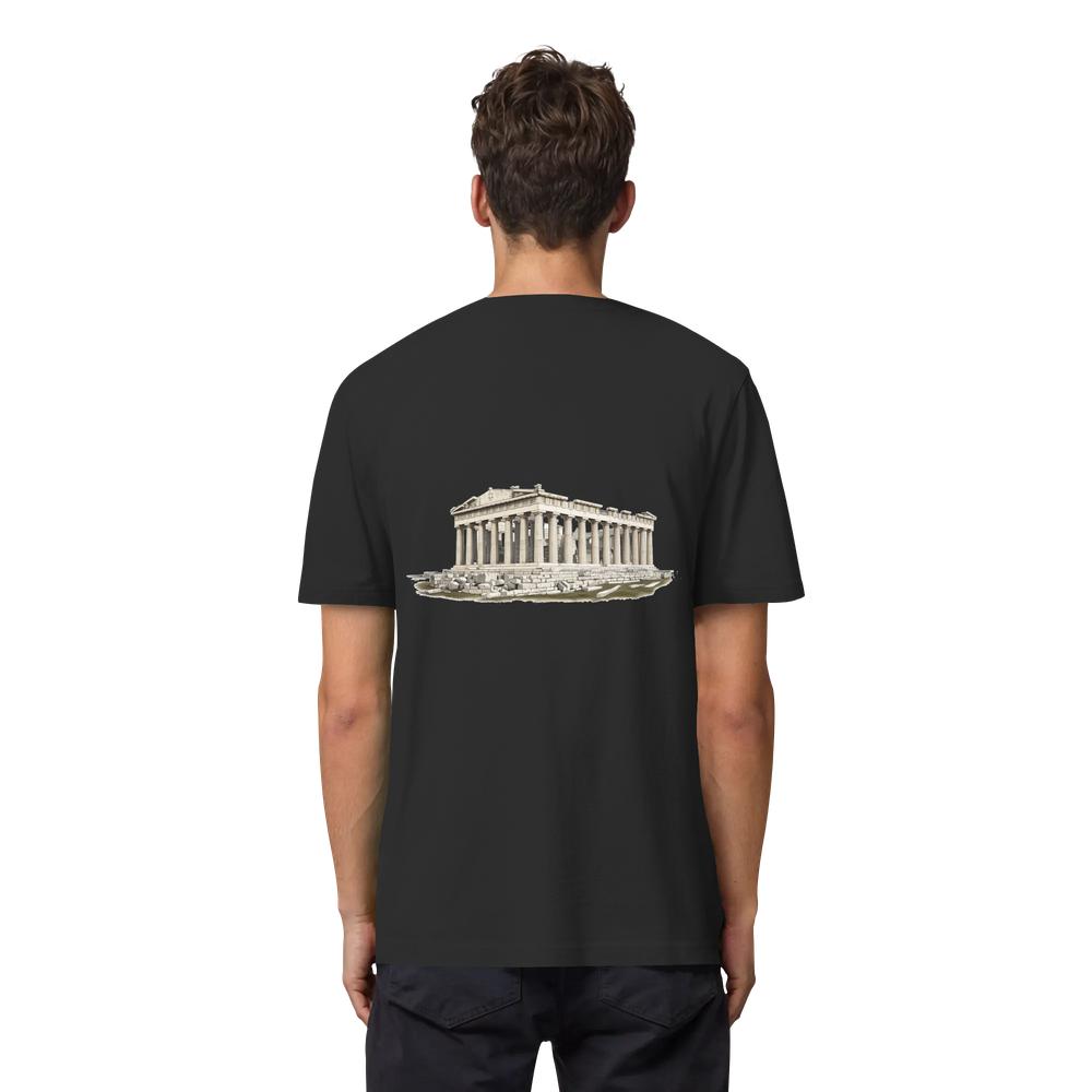 T-Shirt - Athen - Organic Heavy Shirt – Bild 5