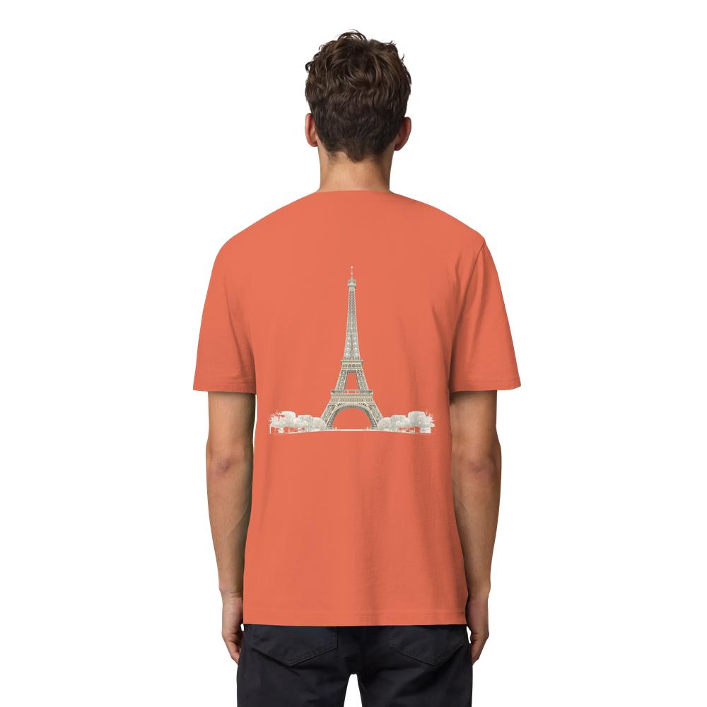 T-Shirt - Paris - Organic Heavy Shirt – Bild 58