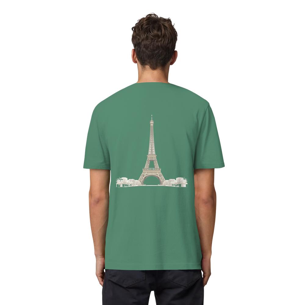 T-Shirt - Paris - Organic Heavy Shirt – Bild 63