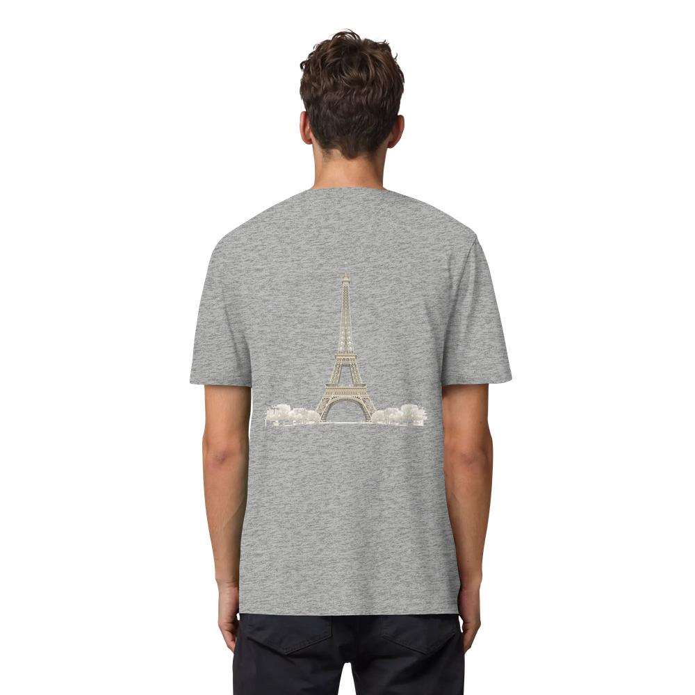 T-Shirt - Paris - Organic Heavy Shirt – Bild 15