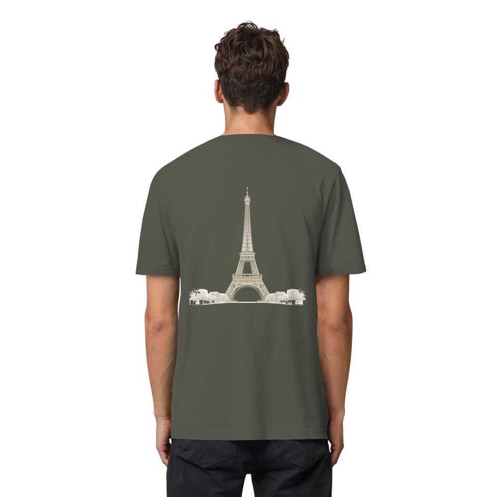 T-Shirt - Paris - Organic Heavy Shirt – Bild 21