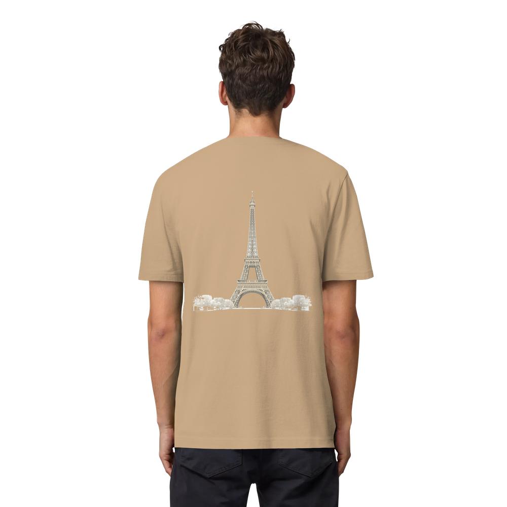 T-Shirt - Paris - Organic Heavy Shirt – Bild 35