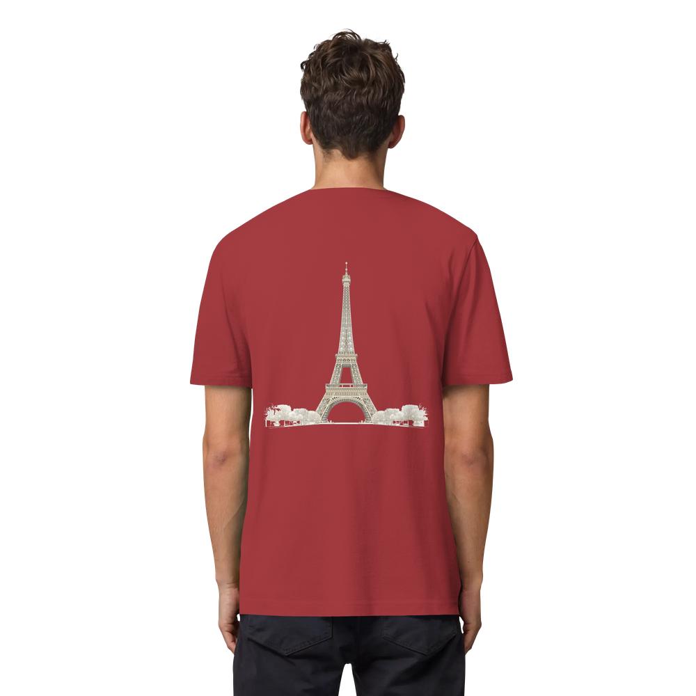 T-Shirt - Paris - Organic Heavy Shirt – Bild 49