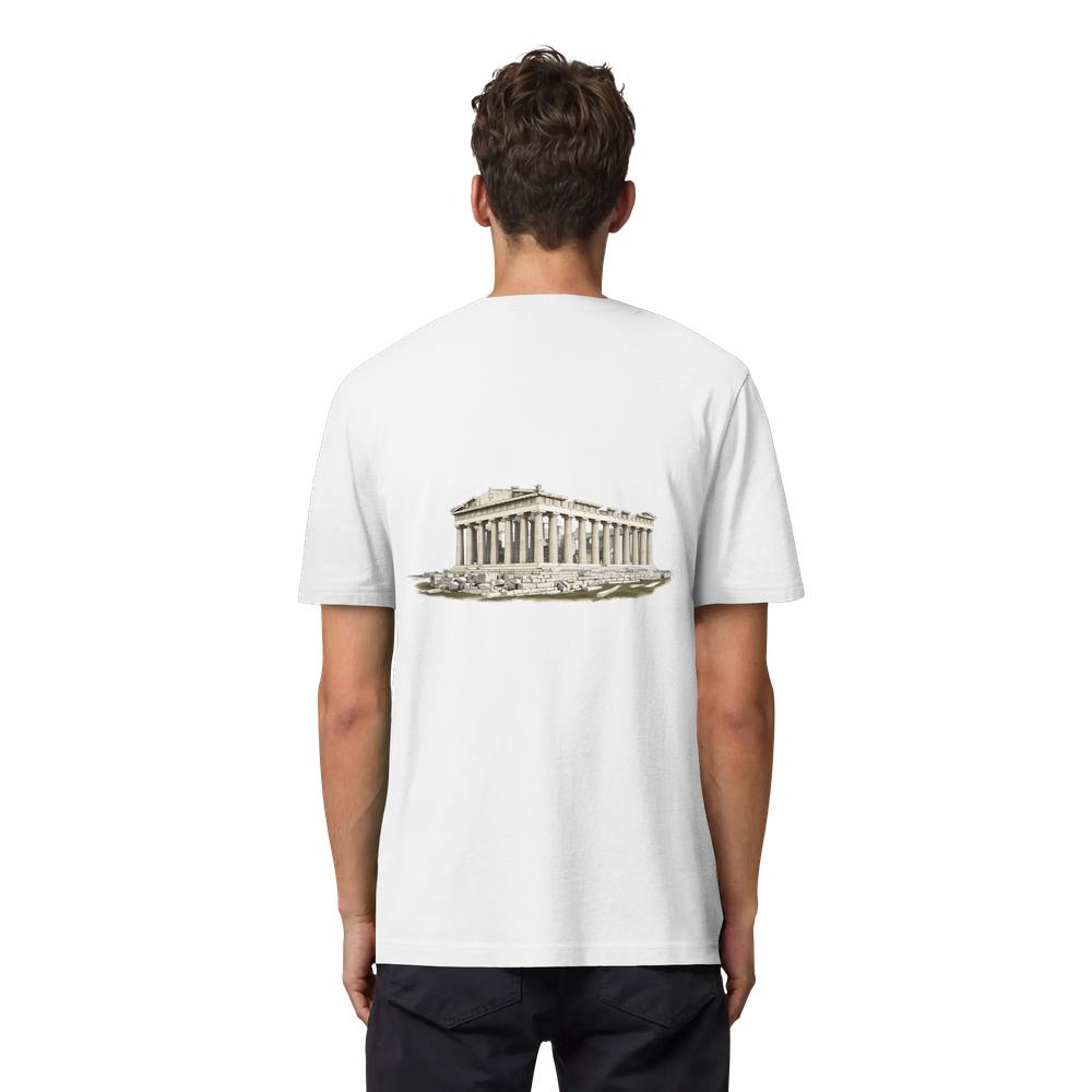 T-Shirt - Athen - Organic Heavy Shirt – Bild 8