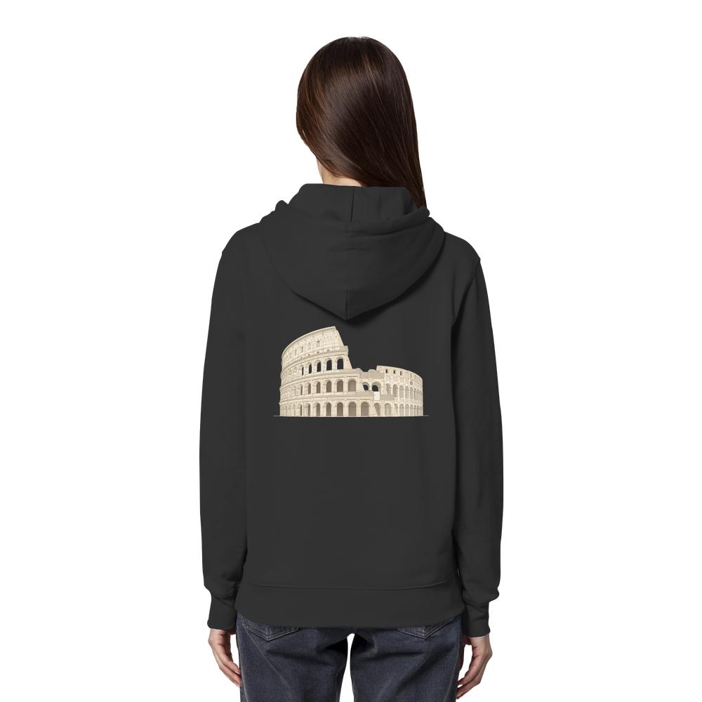 Hoodie - Rom - Organic Hoodie – Bild 4