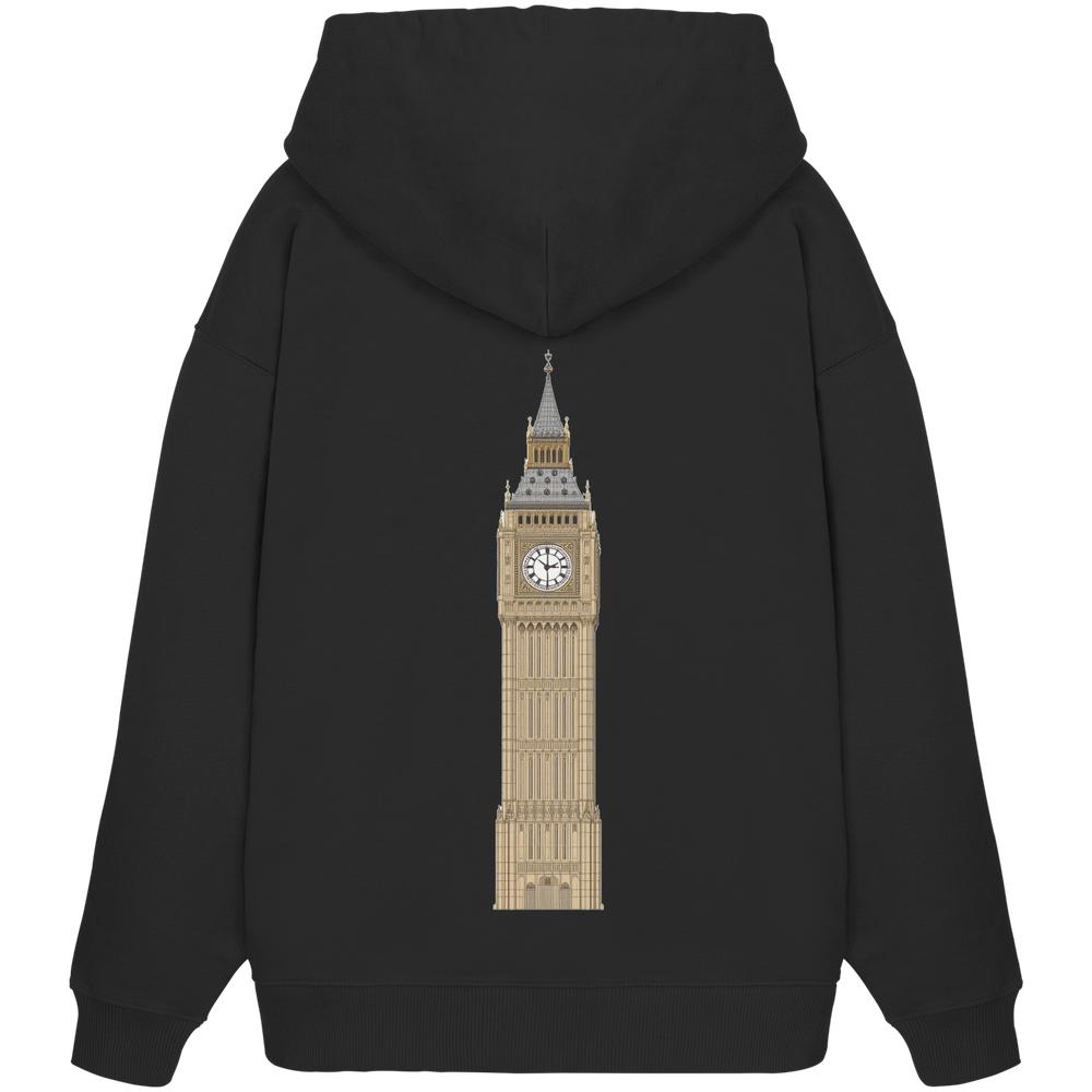 Hoodie - London - Organic Oversize Hoodie – Bild 3