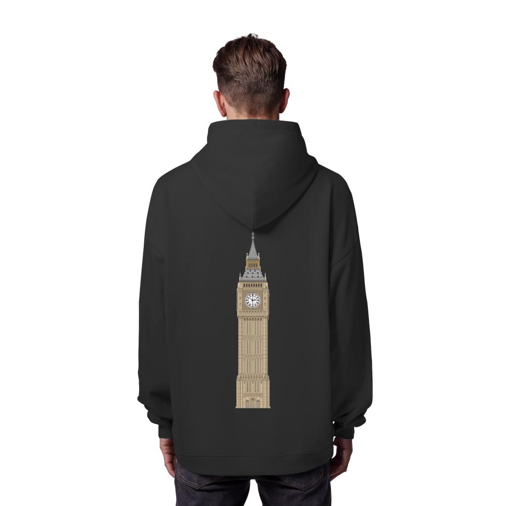 Hoodie - London - Organic Oversize Hoodie – Bild 4