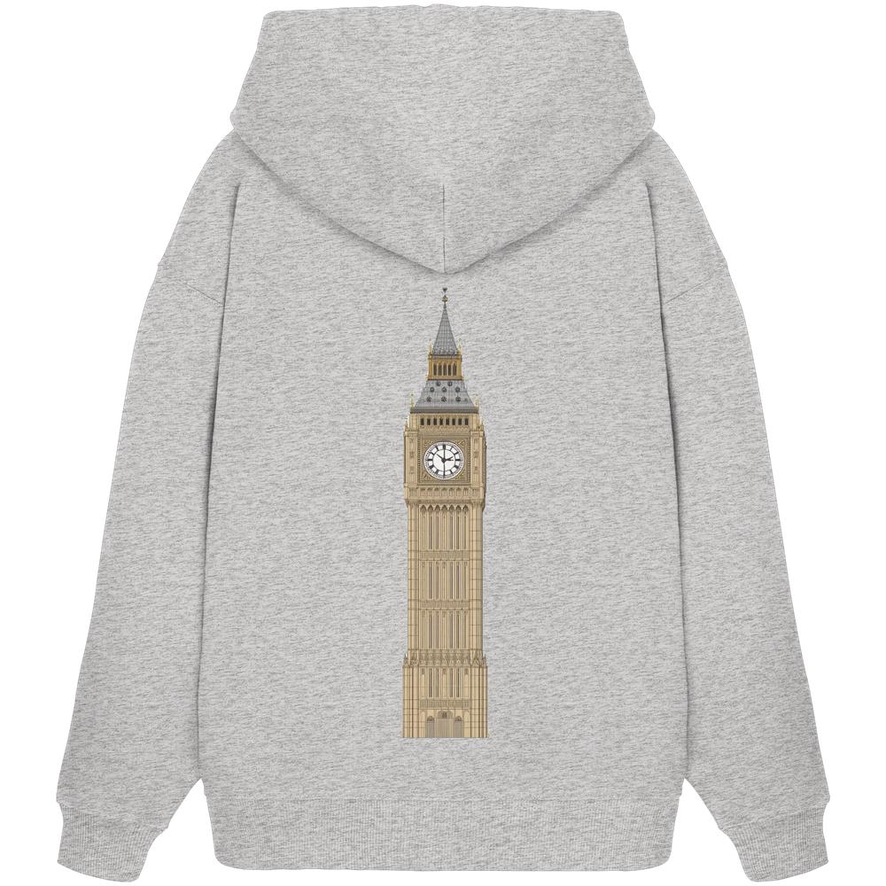 Hoodie - London - Organic Oversize Hoodie – Bild 18