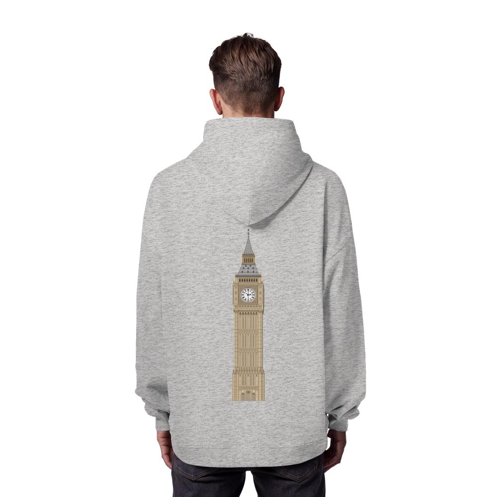 Hoodie - London - Organic Oversize Hoodie – Bild 13