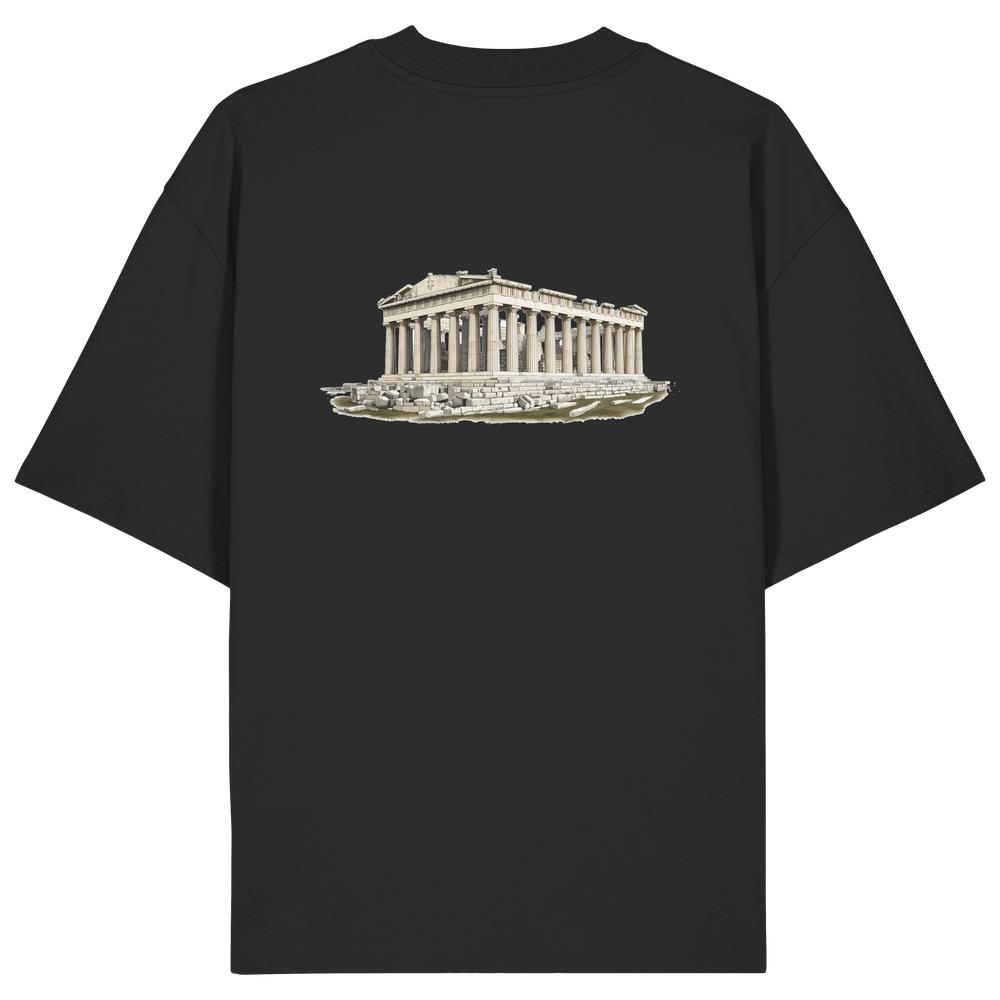 T-Shirt - Athen - Organic Oversize Shirt – Bild 4