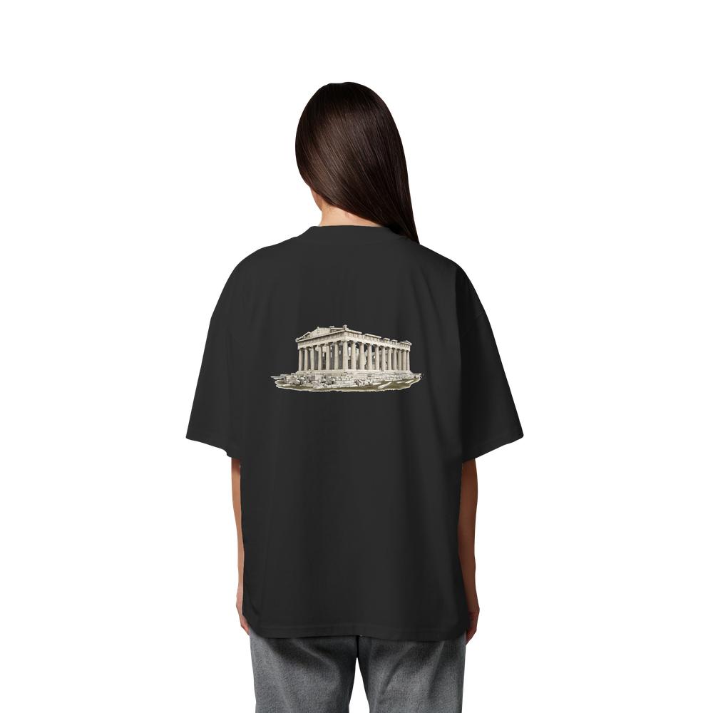 T-Shirt - Athen - Organic Oversize Shirt – Bild 3