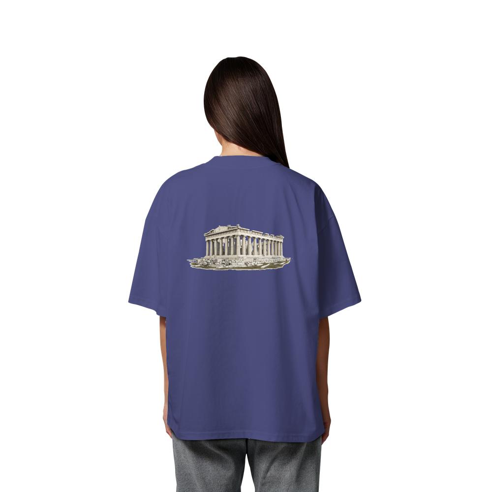 T-Shirt - Athen - Organic Oversize Shirt – Bild 38
