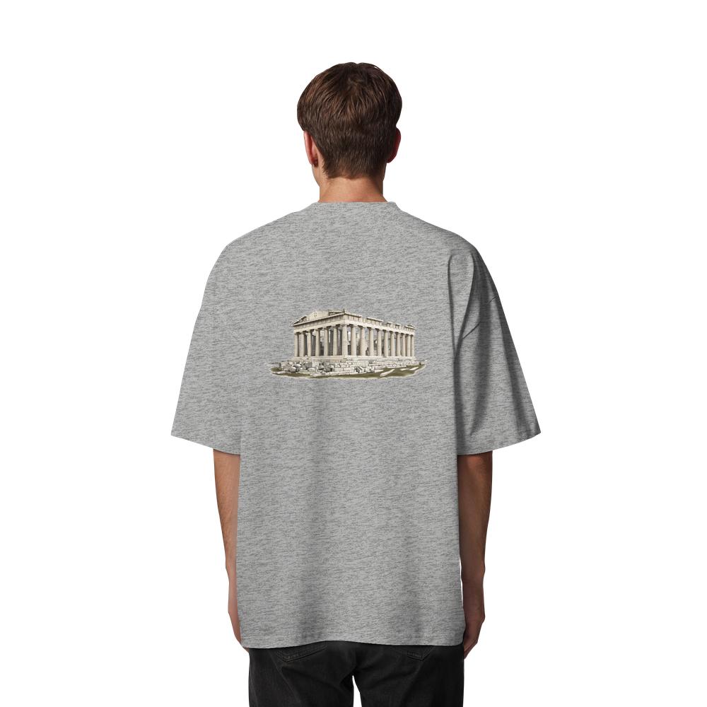 T-Shirt - Athen - Organic Oversize Shirt – Bild 17