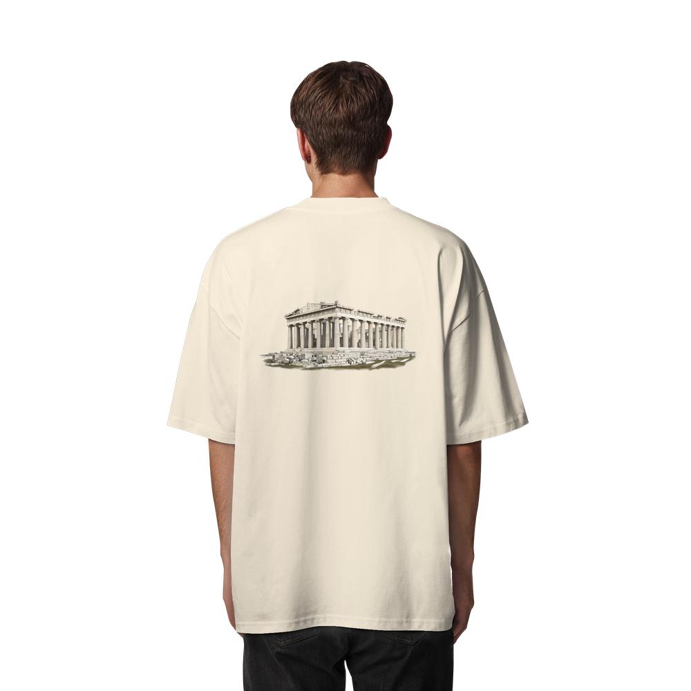 T-Shirt - Athen - Organic Oversize Shirt – Bild 27
