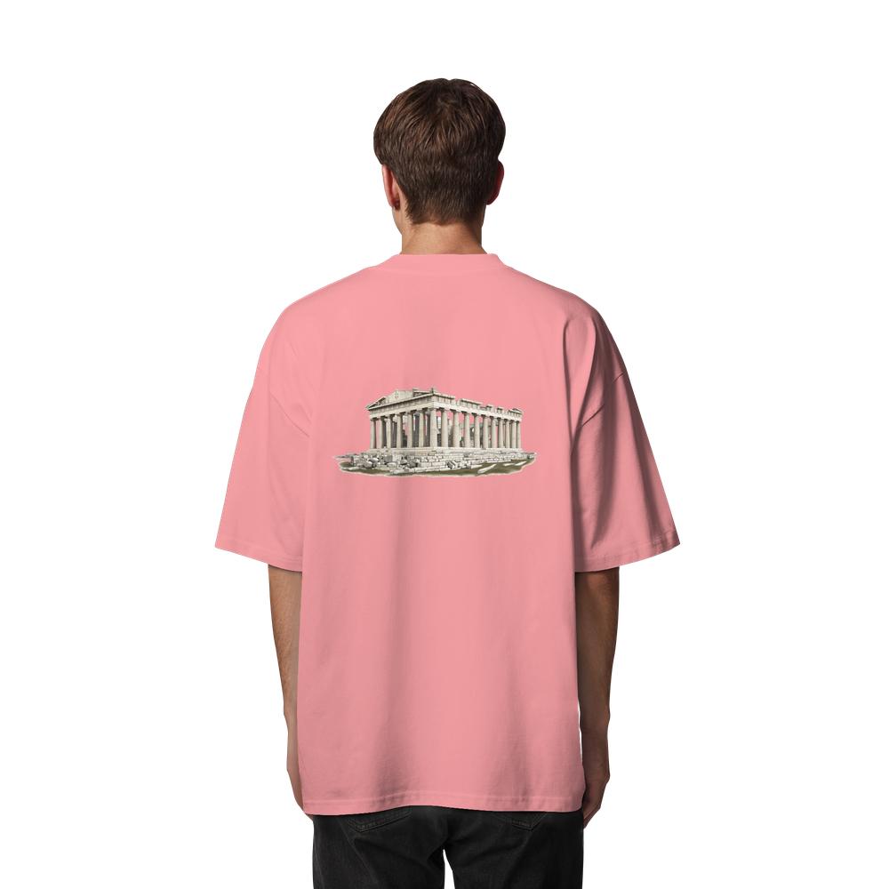 T-Shirt - Athen - Organic Oversize Shirt – Bild 22