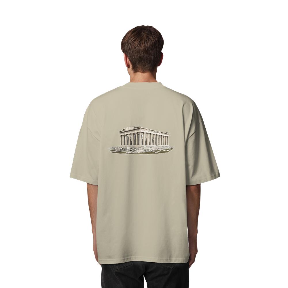 T-Shirt - Athen - Organic Oversize Shirt – Bild 33
