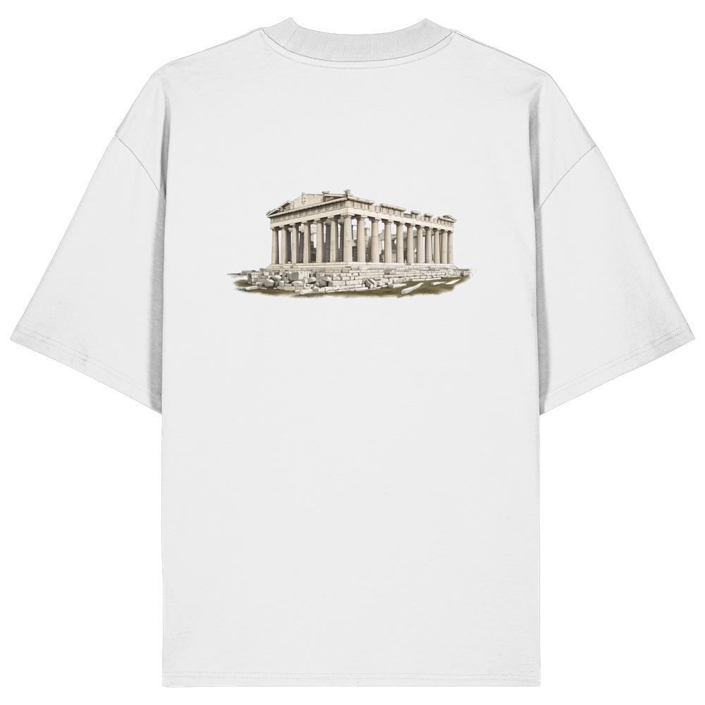 T-Shirt - Athen - Organic Oversize Shirt – Bild 7