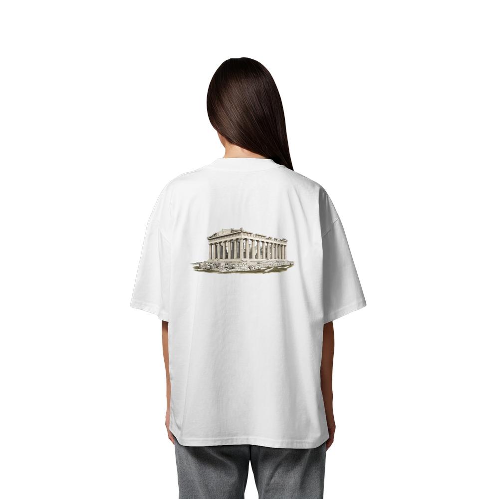 T-Shirt - Athen - Organic Oversize Shirt – Bild 11