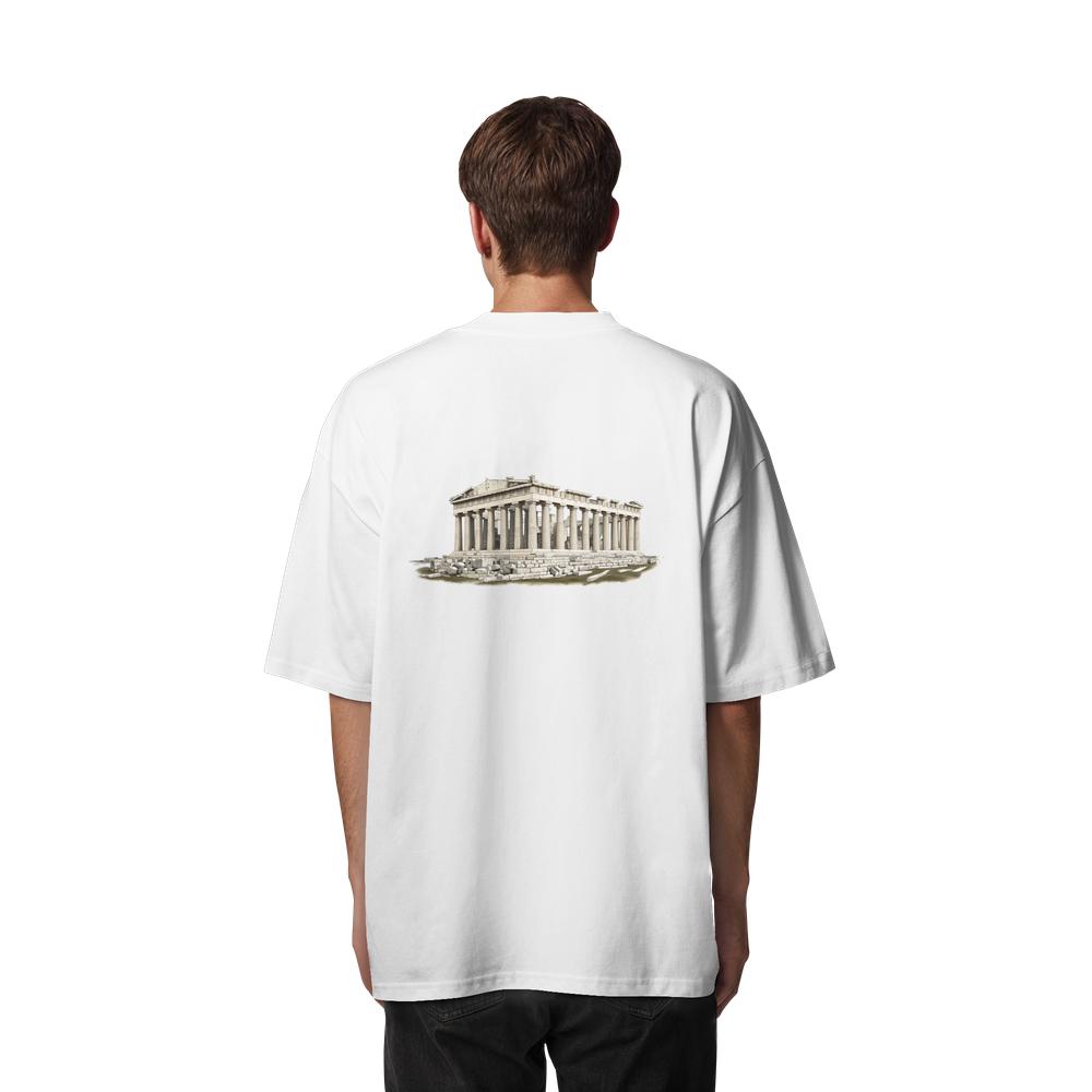 T-Shirt - Athen - Organic Oversize Shirt – Bild 8