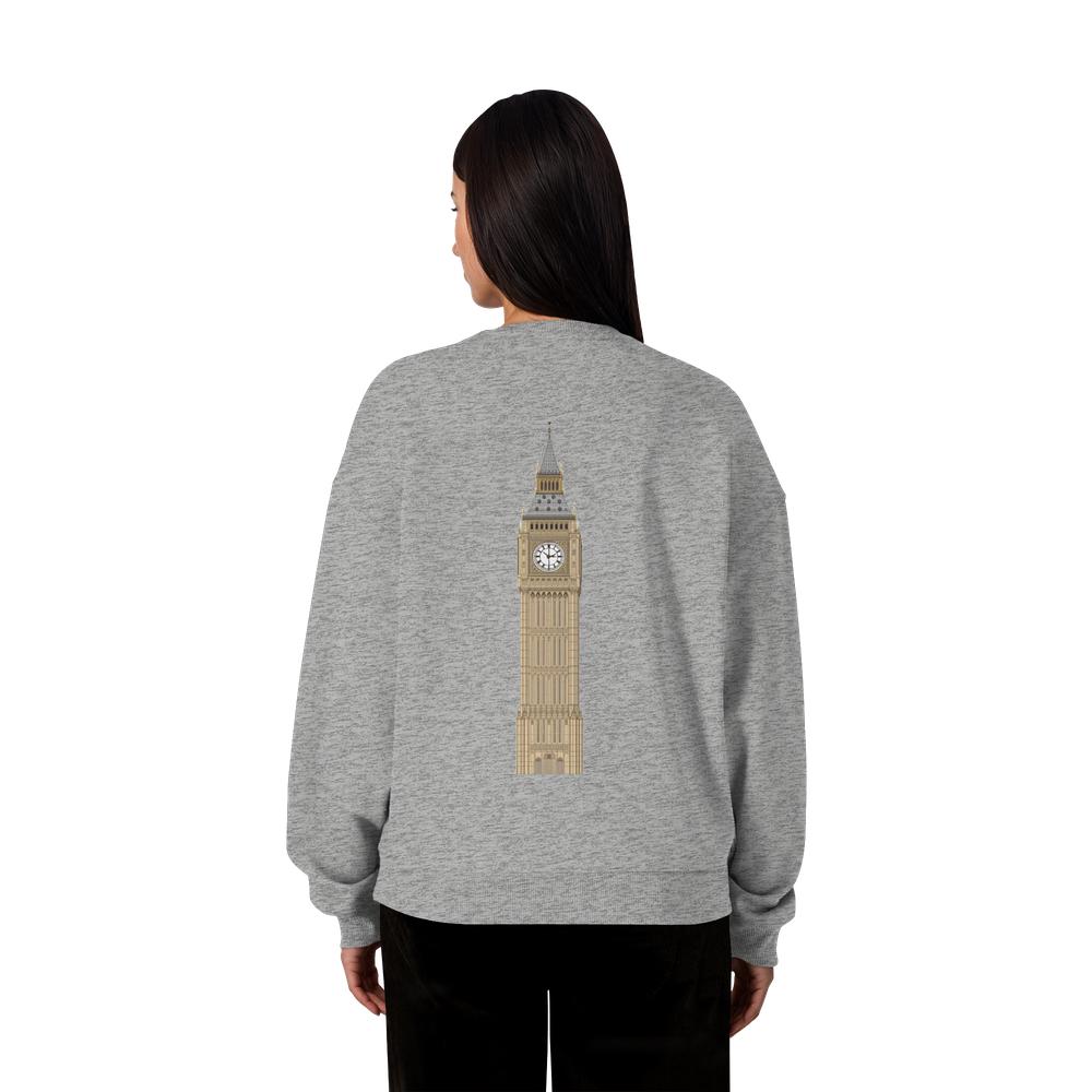 Sweatshirt - London - Organic Oversize Sweatshirt – Bild 14