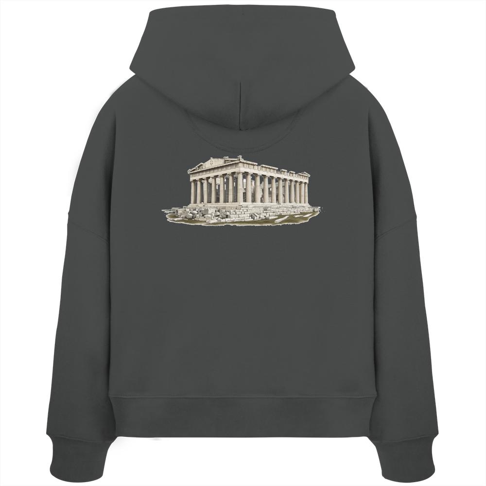 Hoodie - Athen - Womens Organic Boxcut Hoodie – Bild 10