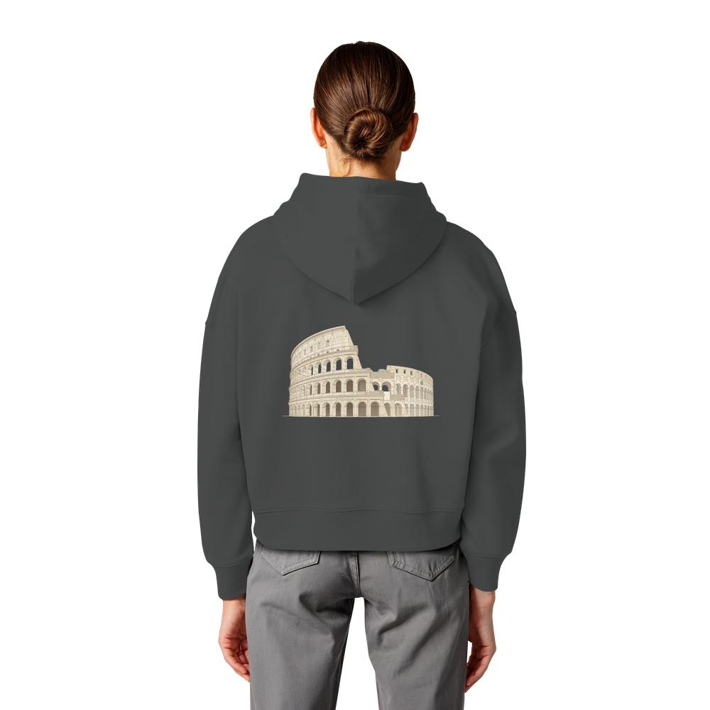 Hoodie - Rom - Womens Organic Boxcut Hoodie – Bild 9