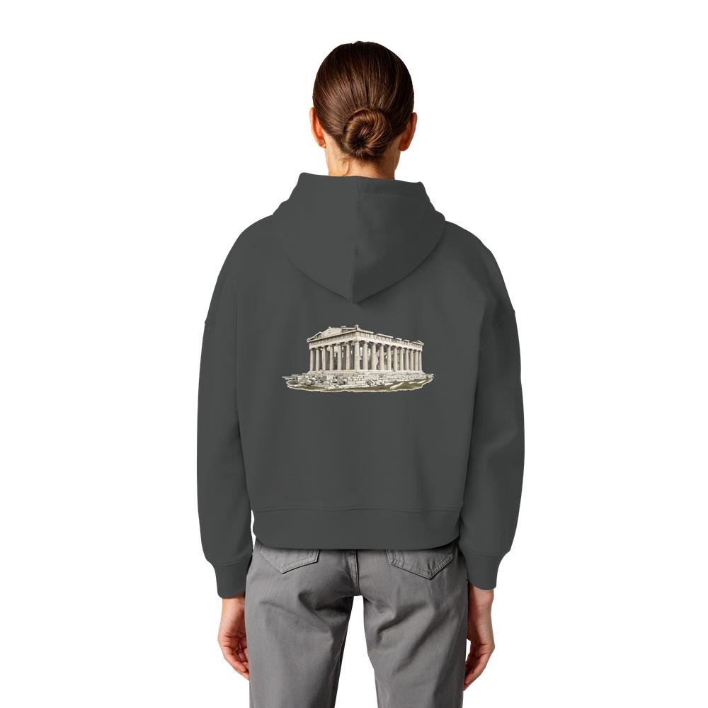 Hoodie - Athen - Womens Organic Boxcut Hoodie – Bild 9