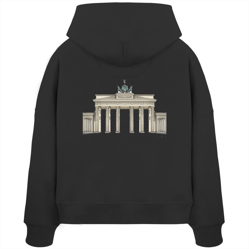Hoodie - Berlin - Womens Organic Boxcut Hoodie – Bild 3