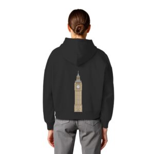 Hoodie – London – Womens Organic Boxcut Hoodie