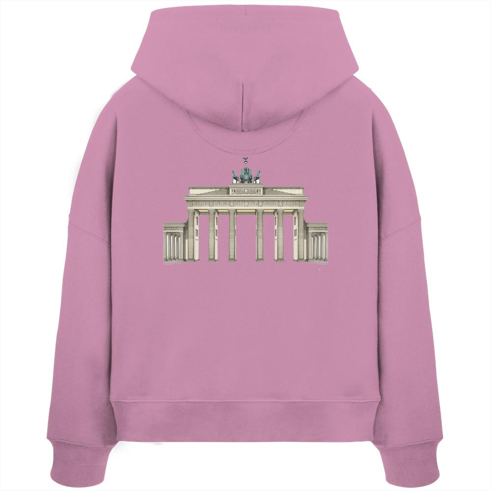 Hoodie - Berlin - Womens Organic Boxcut Hoodie – Bild 22