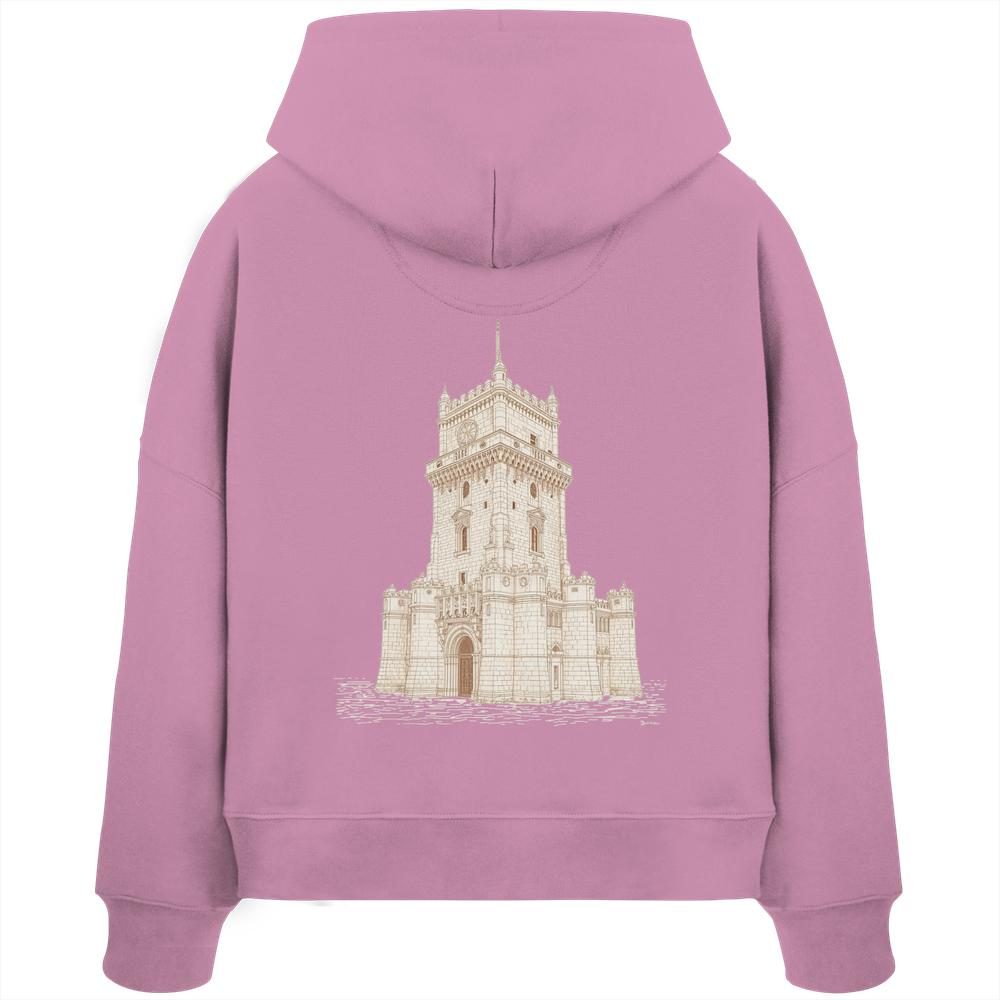 Hoodie - Lissabon - Womens Organic Boxcut Hoodie – Bild 22