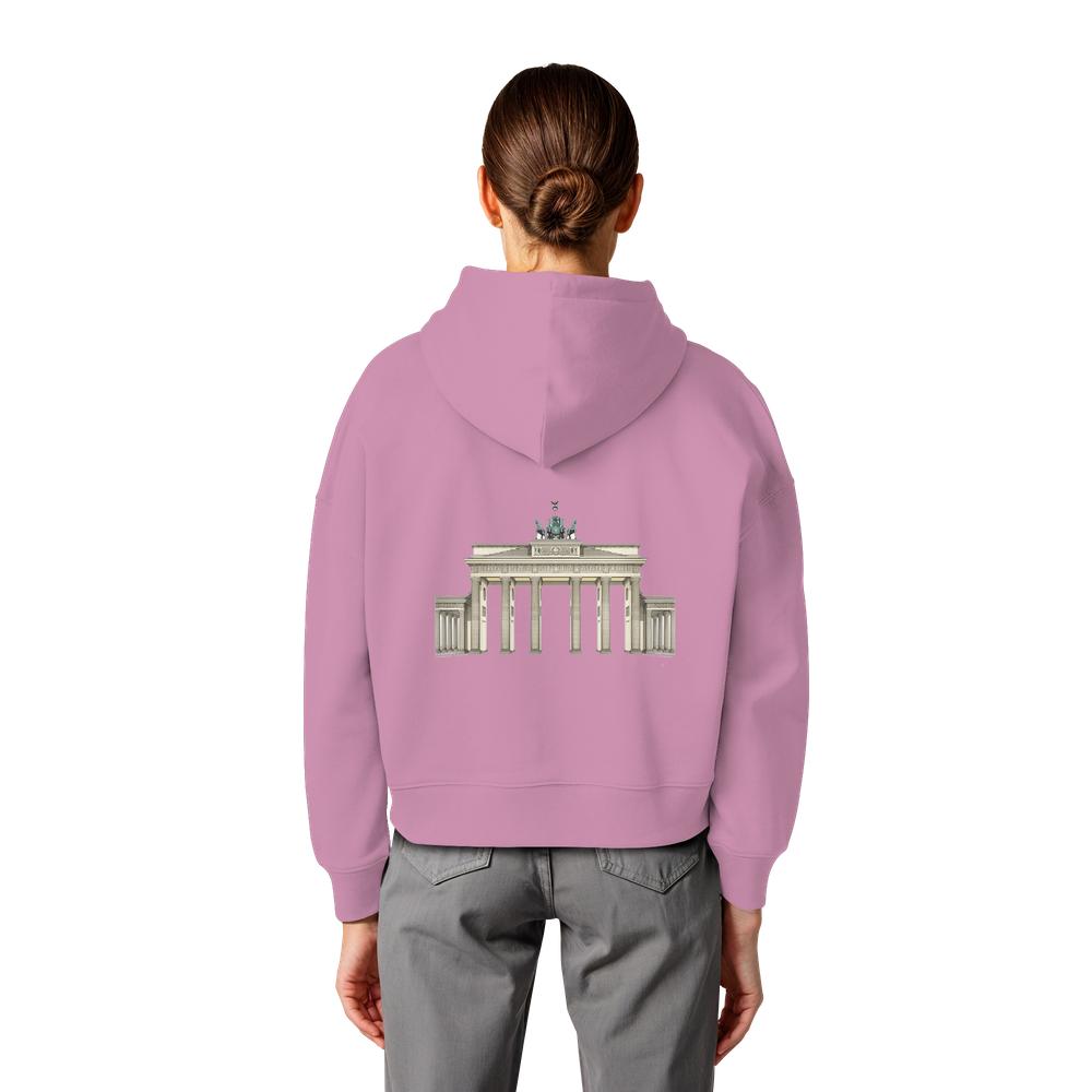 Hoodie - Berlin - Womens Organic Boxcut Hoodie – Bild 23