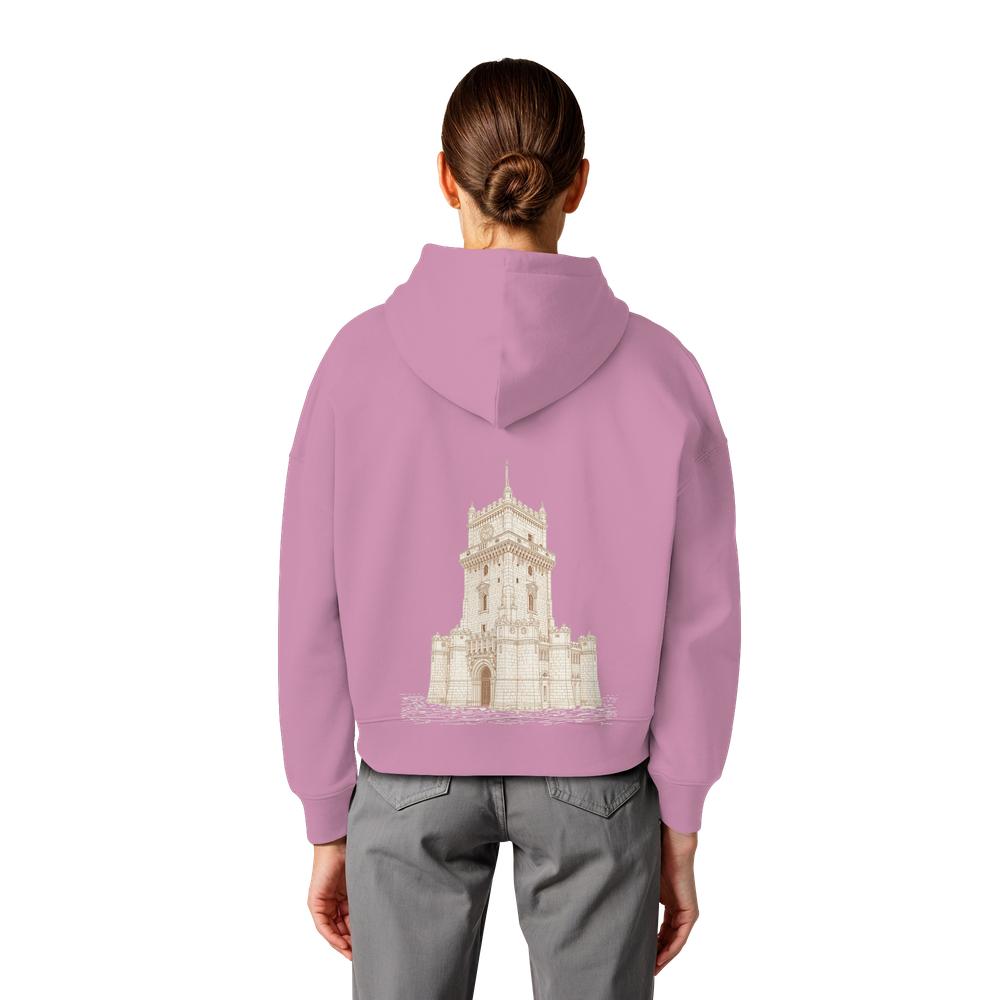 Hoodie - Lissabon - Womens Organic Boxcut Hoodie – Bild 23