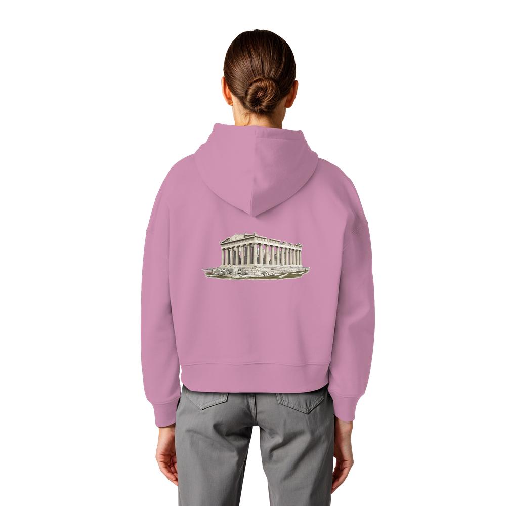 Hoodie - Athen - Womens Organic Boxcut Hoodie – Bild 23