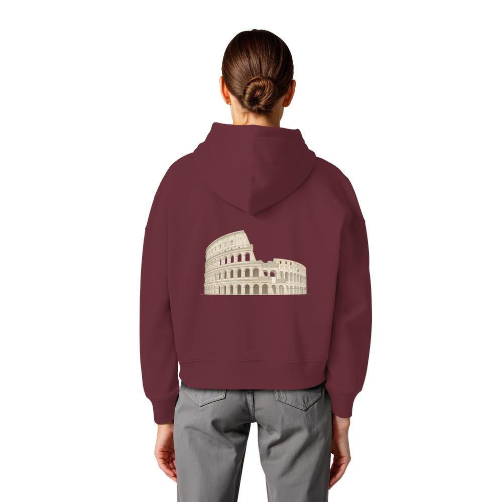 Hoodie - Rom - Womens Organic Boxcut Hoodie – Bild 13
