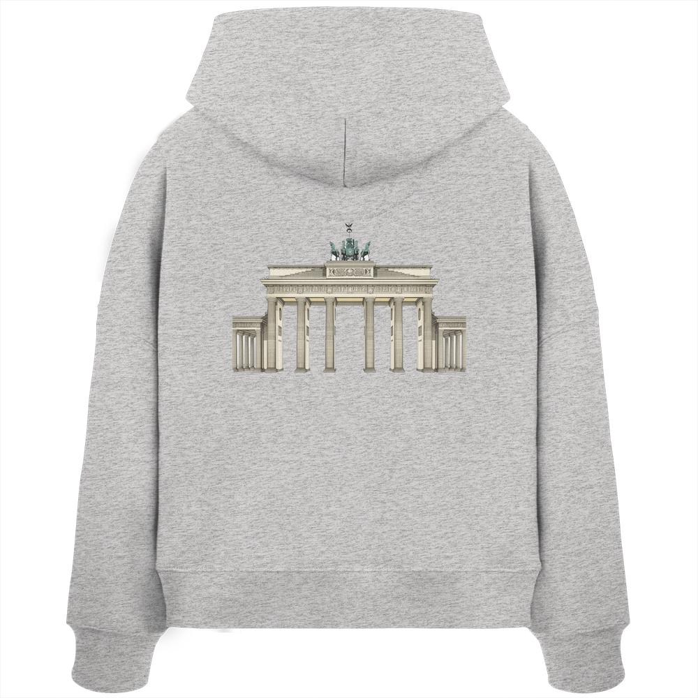 Hoodie - Berlin - Womens Organic Boxcut Hoodie – Bild 6