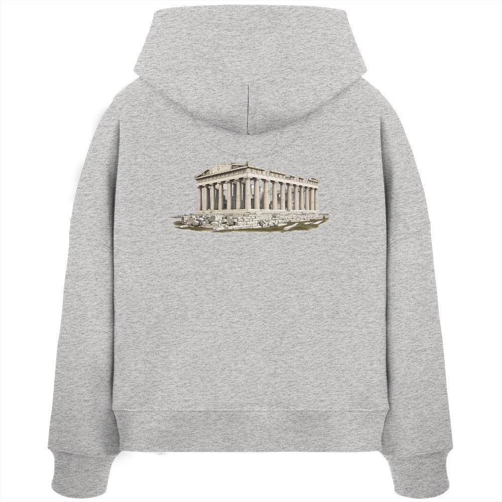 Hoodie - Athen - Womens Organic Boxcut Hoodie – Bild 6