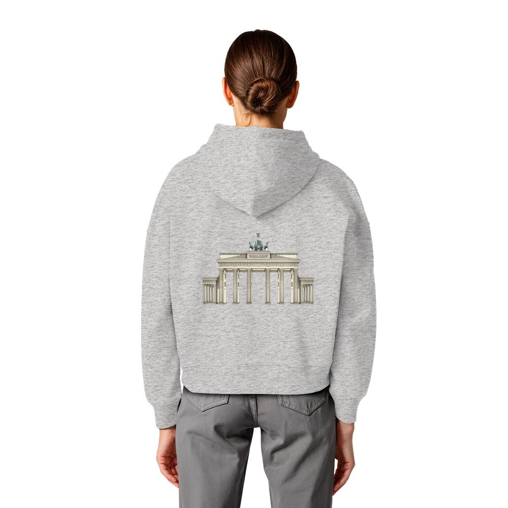 Hoodie - Berlin - Womens Organic Boxcut Hoodie – Bild 5