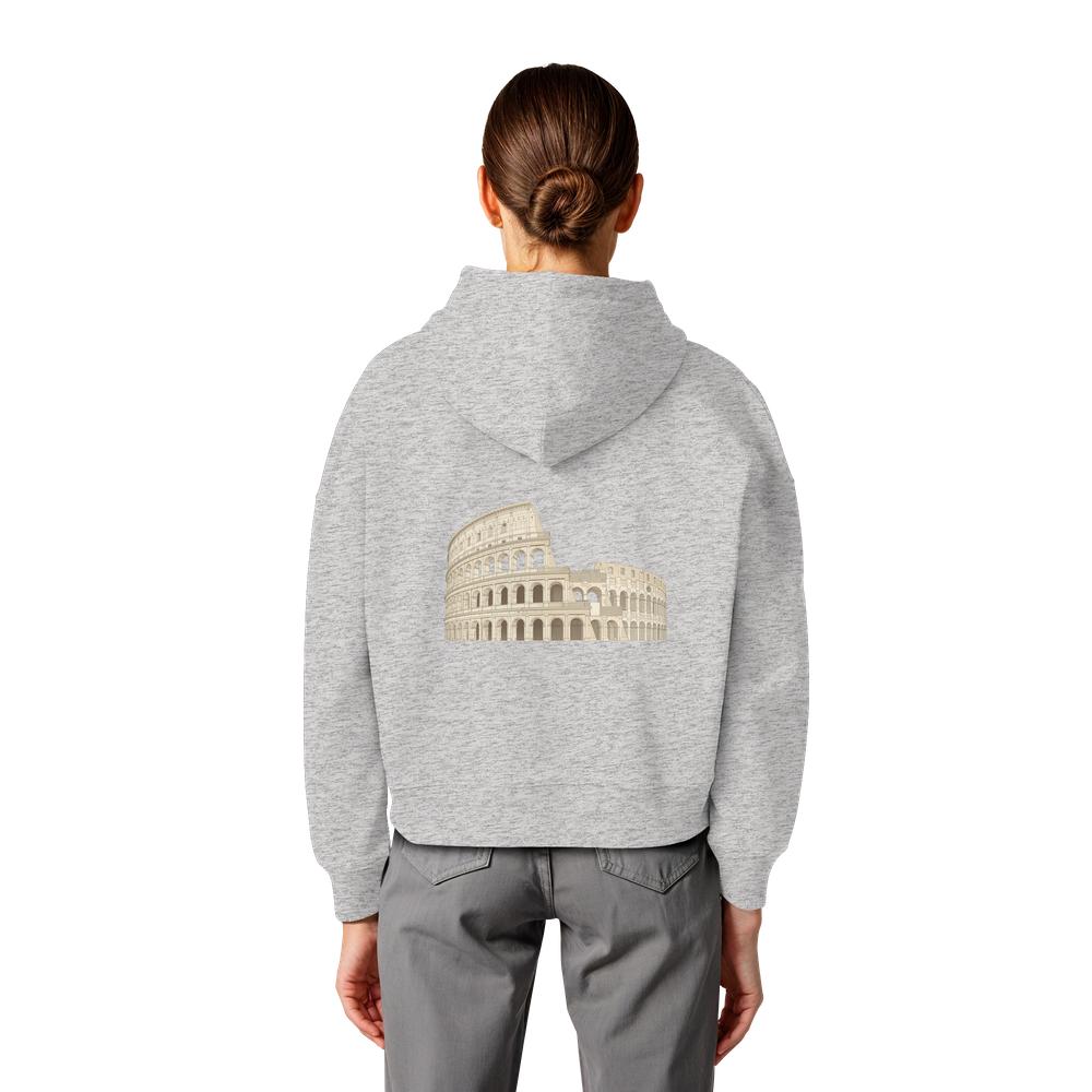 Hoodie - Rom - Womens Organic Boxcut Hoodie – Bild 5