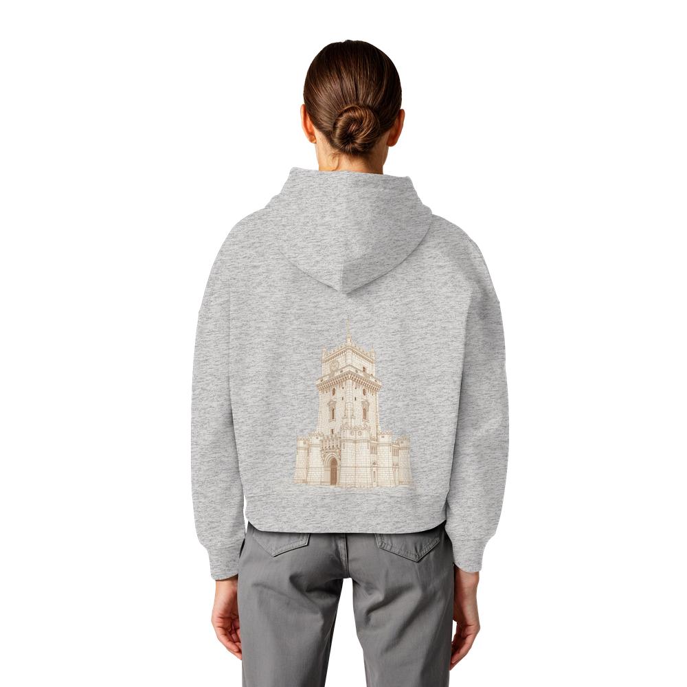 Hoodie - Lissabon - Womens Organic Boxcut Hoodie – Bild 5