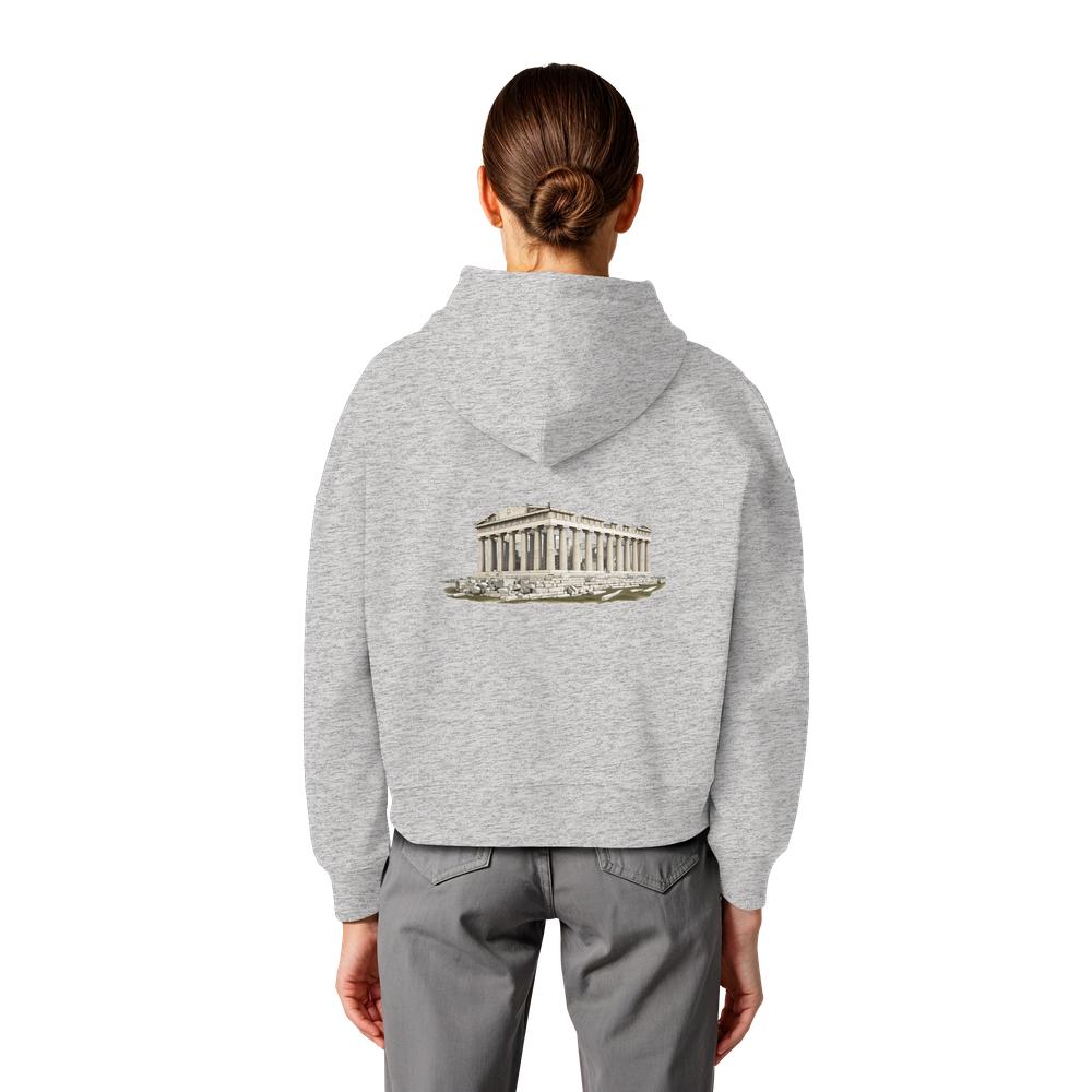 Hoodie - Athen - Womens Organic Boxcut Hoodie – Bild 5