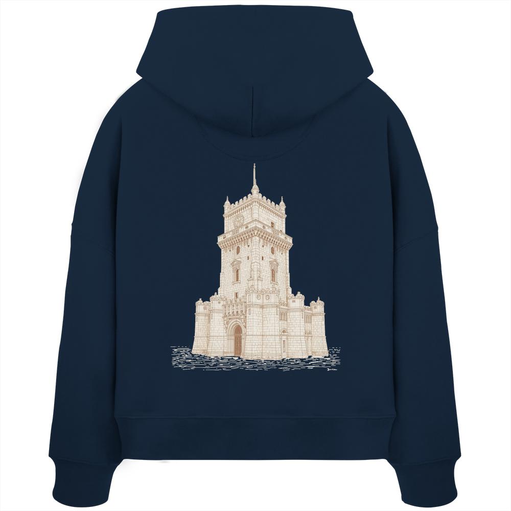 Hoodie - Lissabon - Womens Organic Boxcut Hoodie – Bild 28