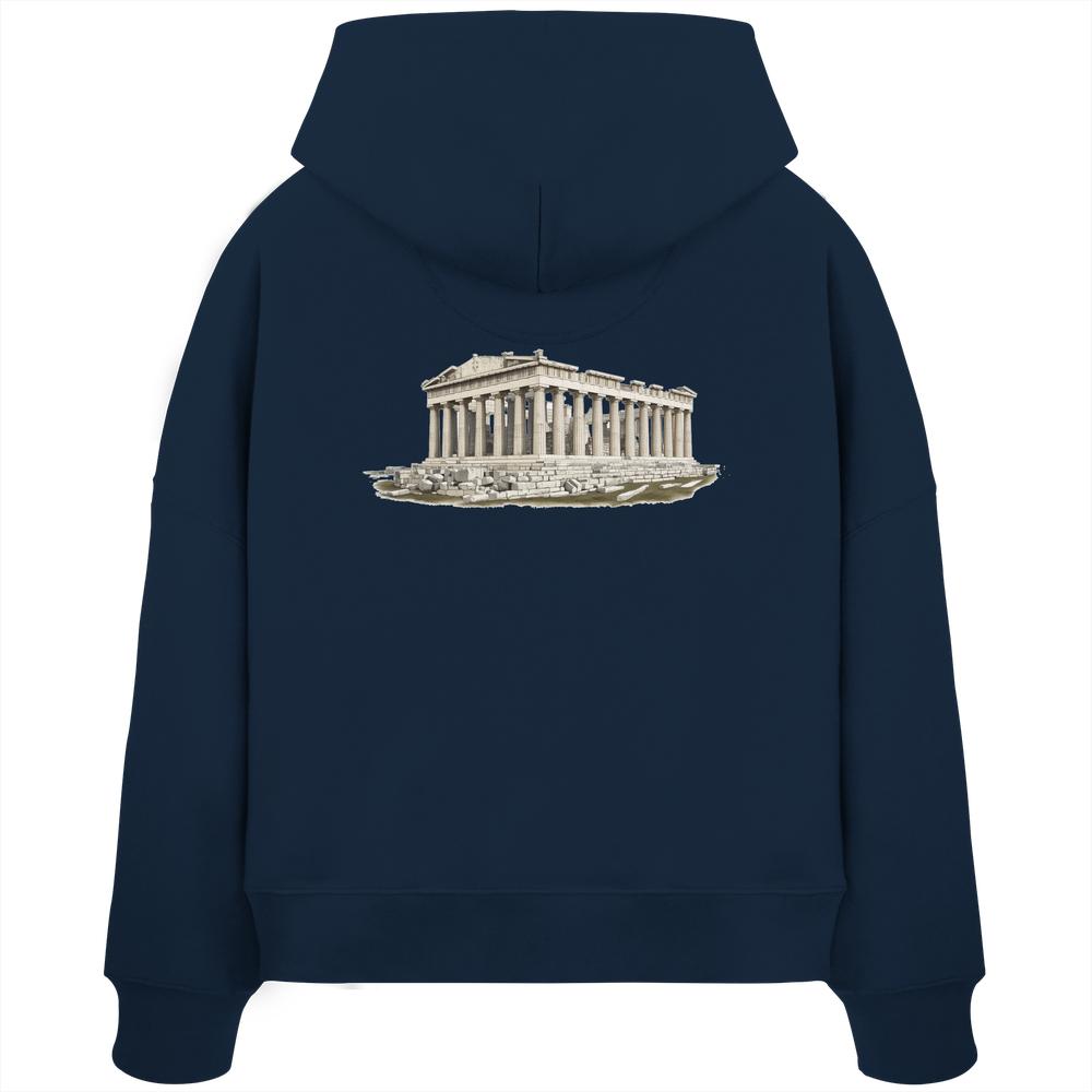 Hoodie - Athen - Womens Organic Boxcut Hoodie – Bild 28