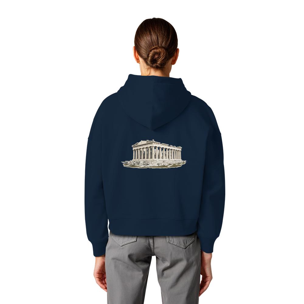 Hoodie - Athen - Womens Organic Boxcut Hoodie – Bild 25