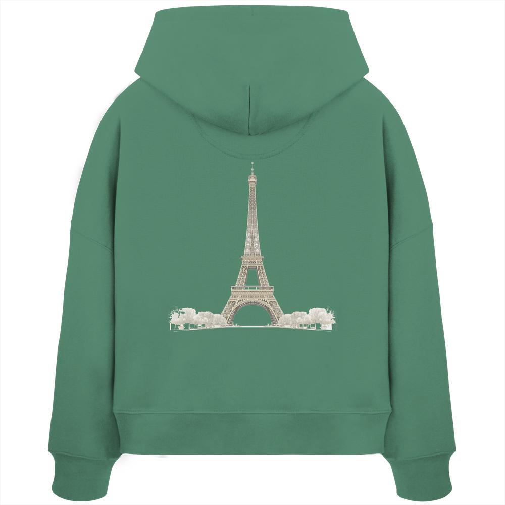 Hoodie - Paris - Womens Organic Boxcut Hoodie – Bild 38