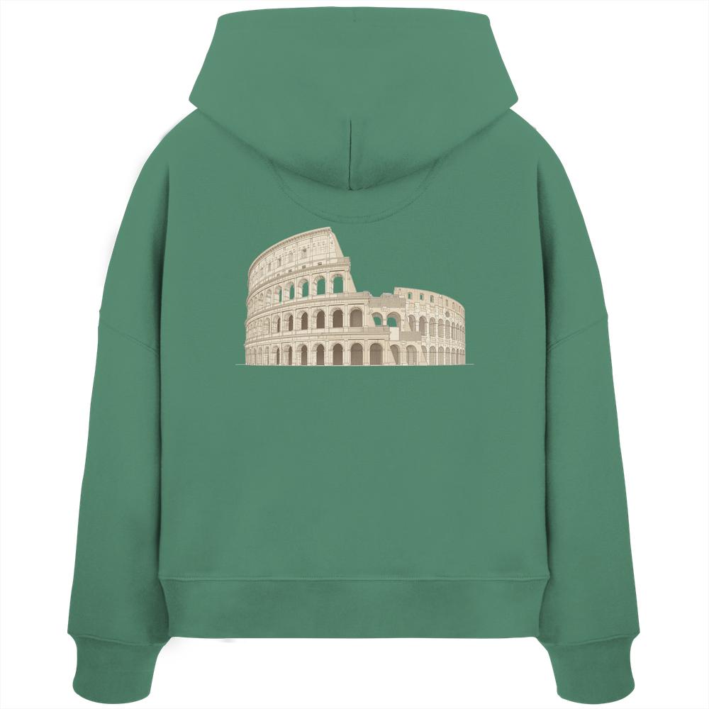 Hoodie - Rom - Womens Organic Boxcut Hoodie – Bild 38