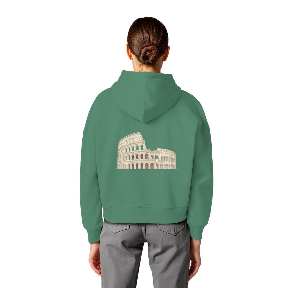 Hoodie - Rom - Womens Organic Boxcut Hoodie – Bild 40