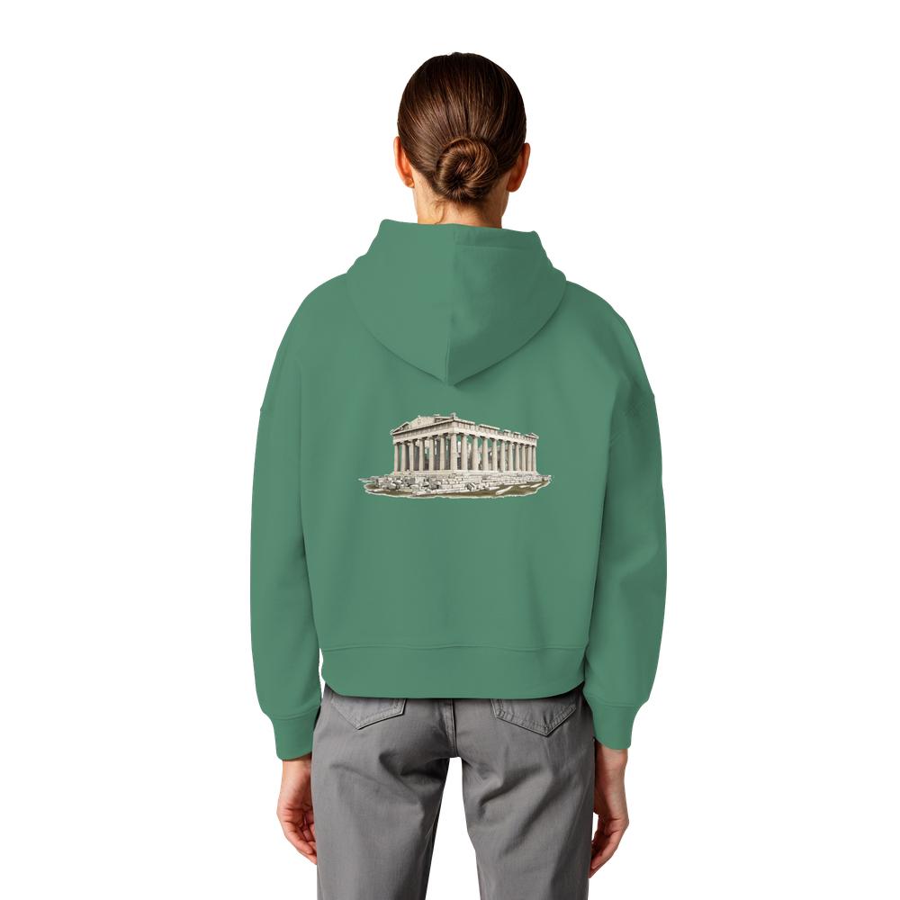 Hoodie - Athen - Womens Organic Boxcut Hoodie – Bild 40
