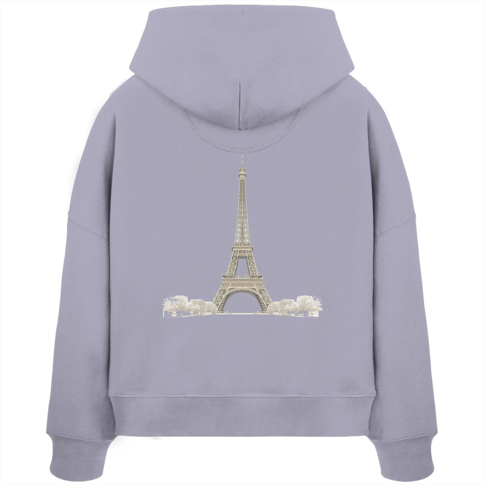 Hoodie - Paris - Womens Organic Boxcut Hoodie – Bild 35
